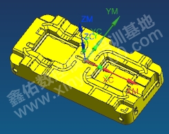 后蓋模具編程-UG加工中心編程培訓班級-學員作品