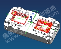 后蓋模具電極設(shè)計(jì)-UG加工中心編程培訓(xùn)班級(jí)-學(xué)員作品 