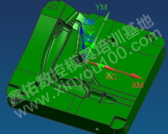 汽槍模具編程-UG加工中心編程培訓(xùn)班級(jí)-學(xué)員作品